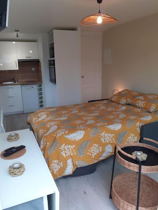 Studio Canape Convertible 2 Pers Avec Jardin Et Parking Clos Merlimont-Plage Ngoại thất bức ảnh